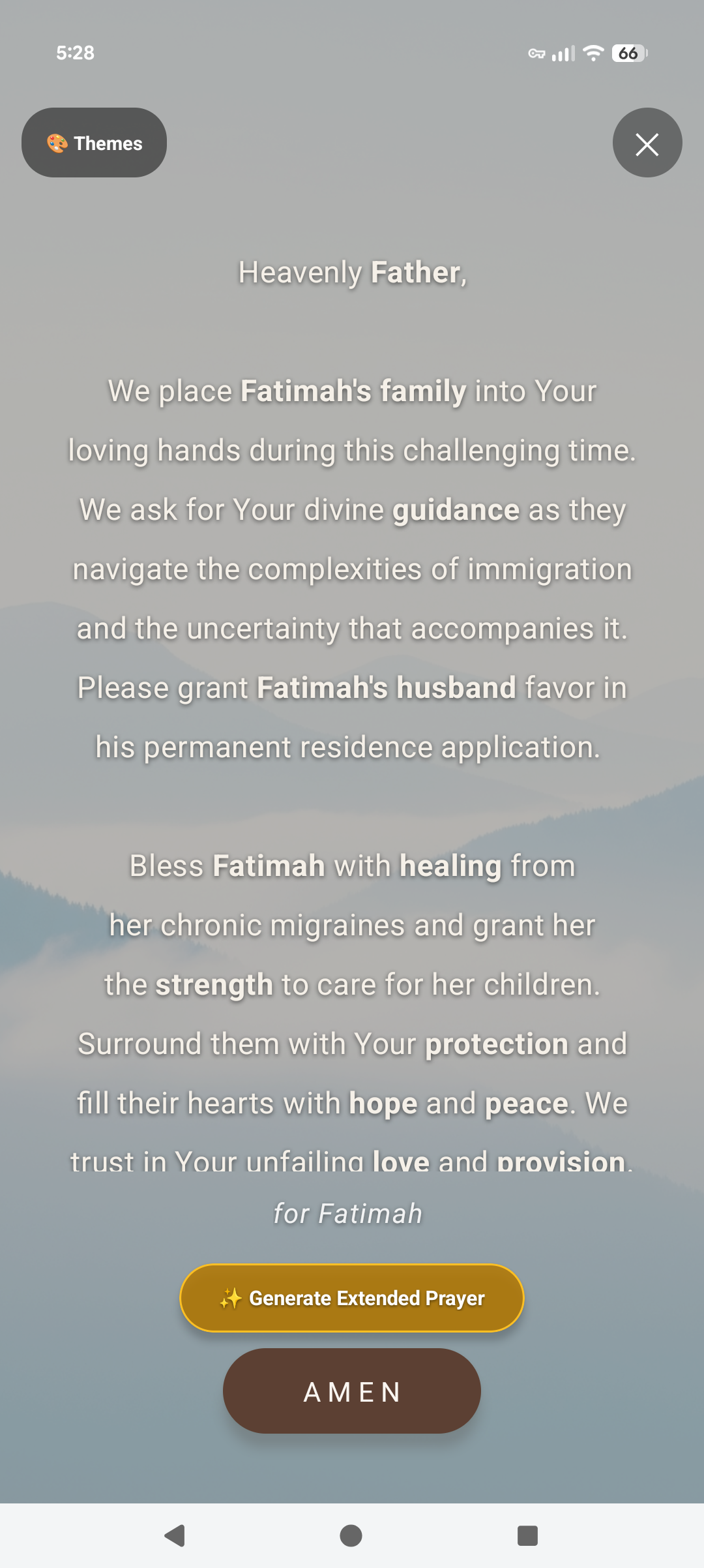 AI-generated prayer